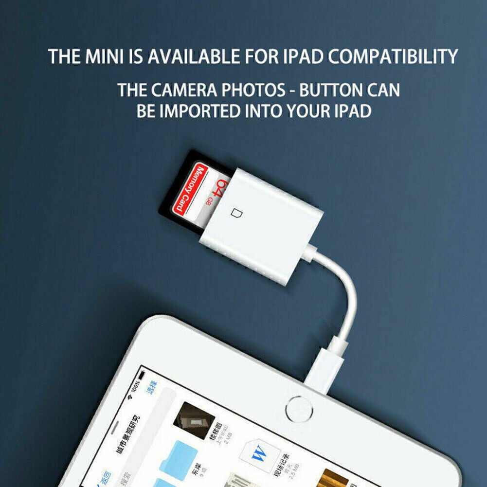 USB Type C to USB OTG Adapter SD-Card Reader Adapter for iPad Pro Tablet