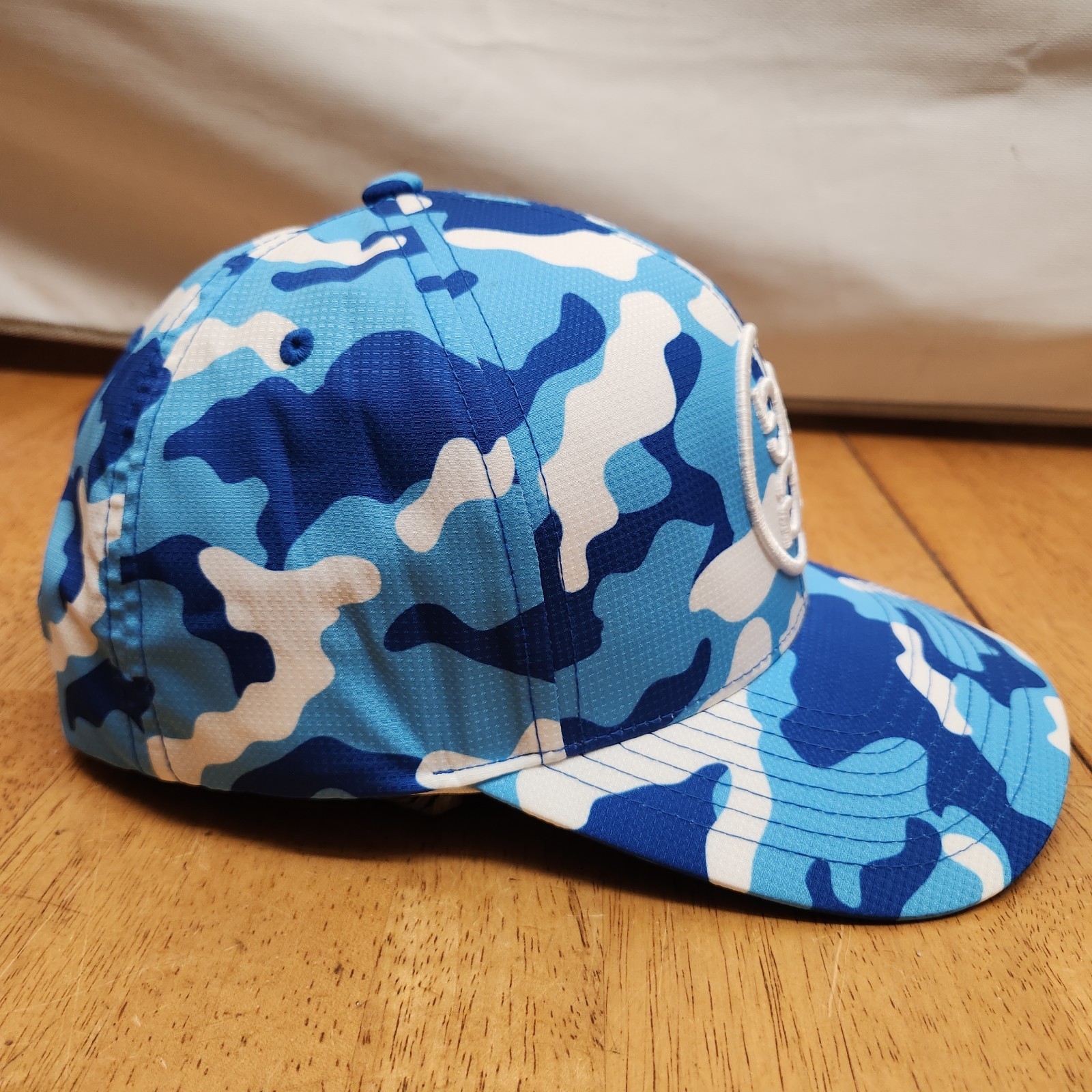 G/FORE Camo SnapBack Golf Hat Limited Edition G's Ripstop Blue/White Camo