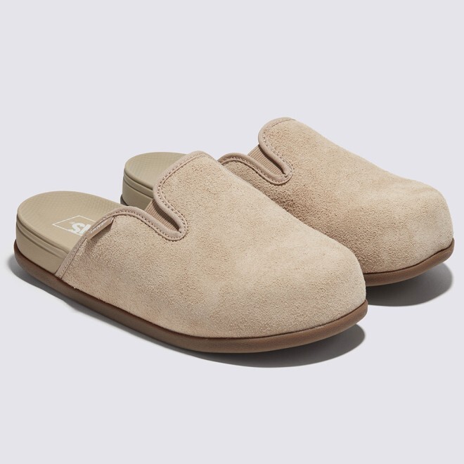 New Vans MTE Harbor Mule VR3 Slip On Shoes - Khaki (VN000CW3KHK)