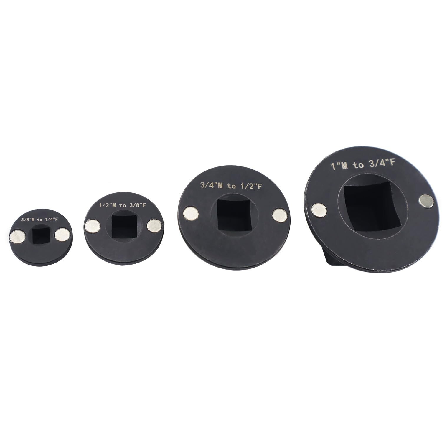 4PCS Low Profile Impact Socket Adapter Set. Drive Ratchet Adapter Set