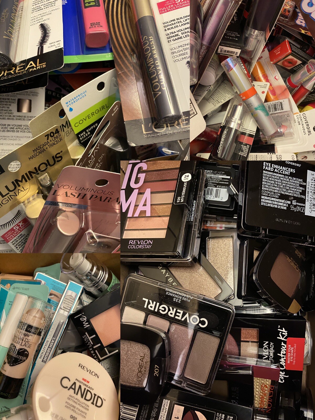 Makeup Surprise Lot! Filled Box of beauty/self care items Retail $133++ Fun!