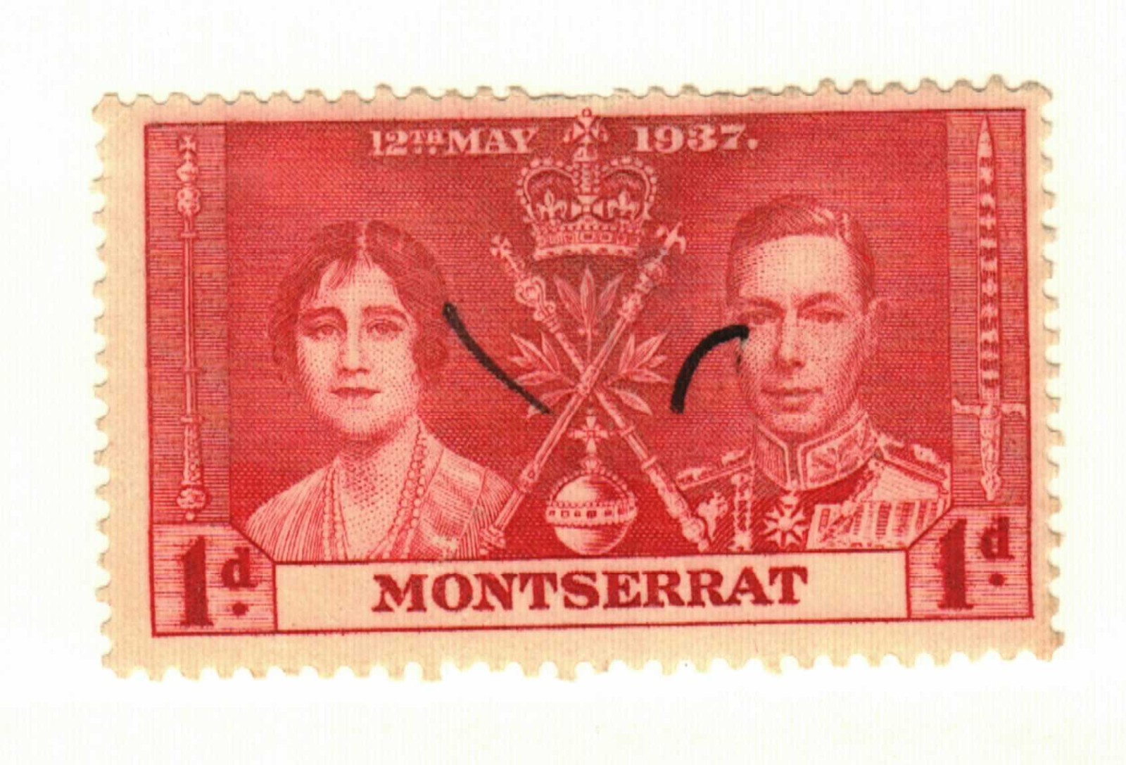 Montserrat #89 used Coronation