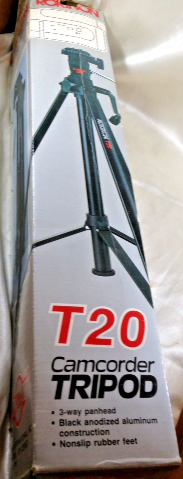 ROKINON T20 Camcorder Tripod 3-Way Panhead 60"