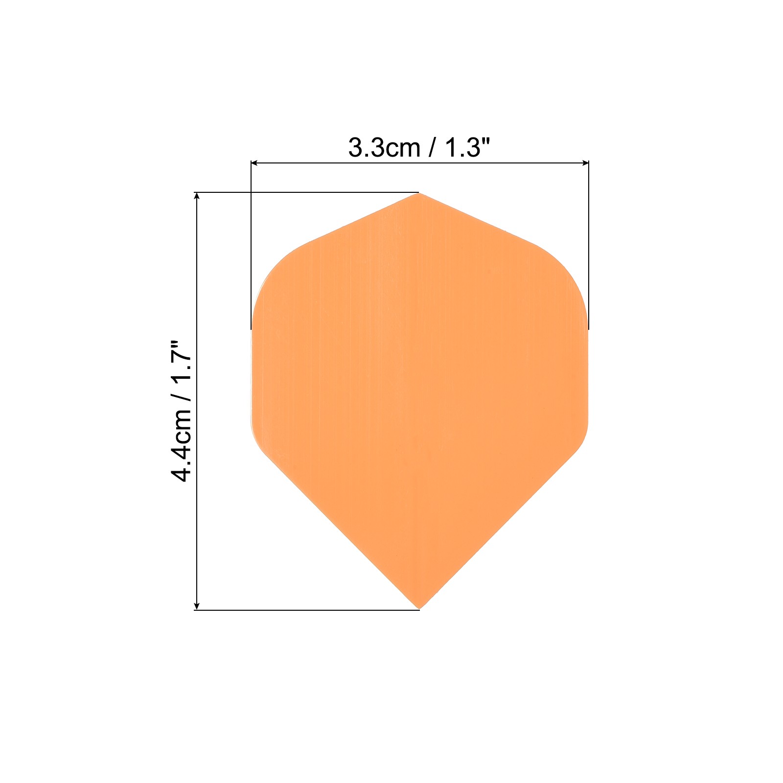 Dart Flights, 9 Pack PET Darts Accessories Orange