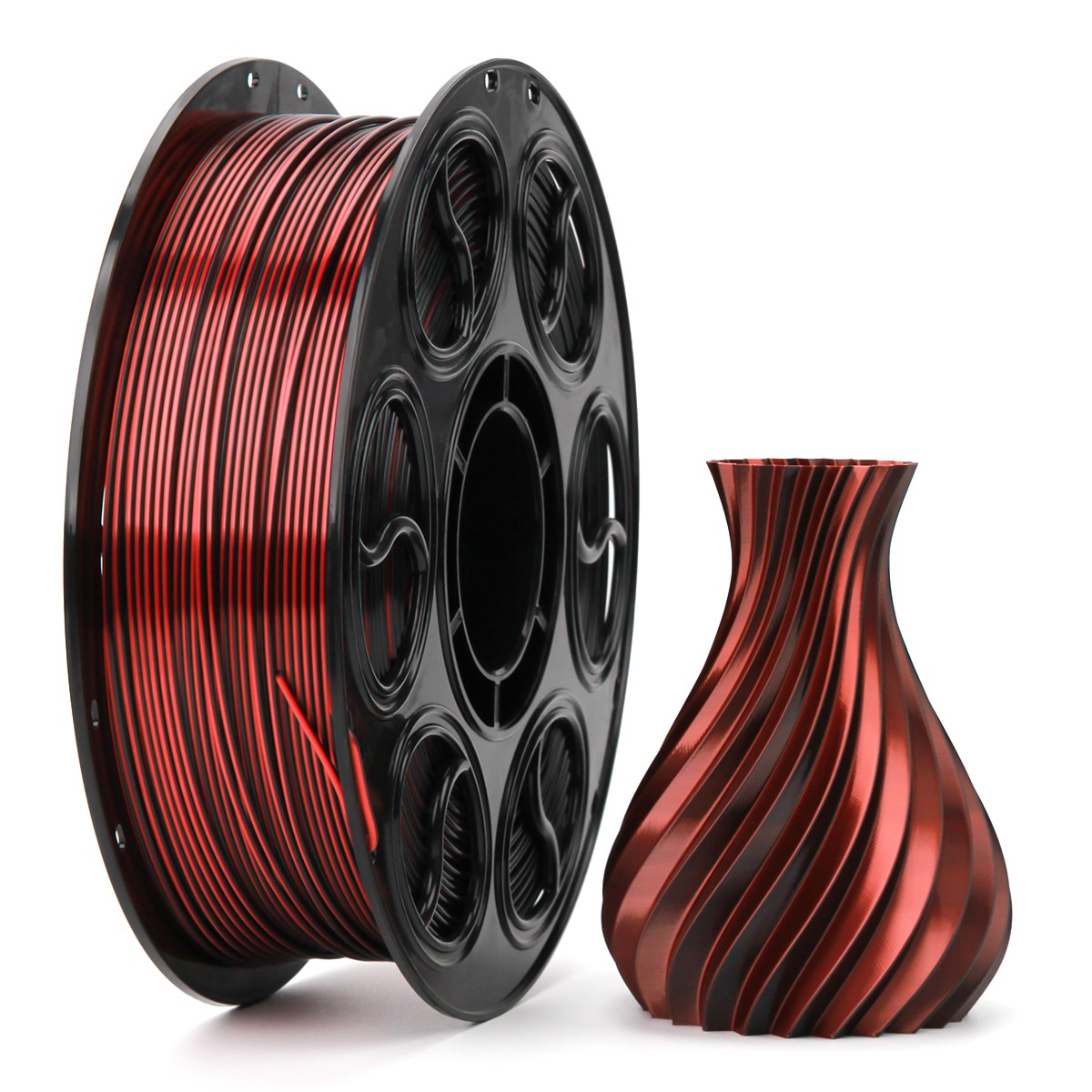 FILAZOO Silk 3D Filament PLA 1.75mm 3D Printer Filament High Speed 5K Filament