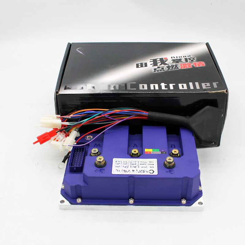 Brushless DC Motor Controller 72402 EV 72V180A Weak Magnetic Built-in Bluetooth
