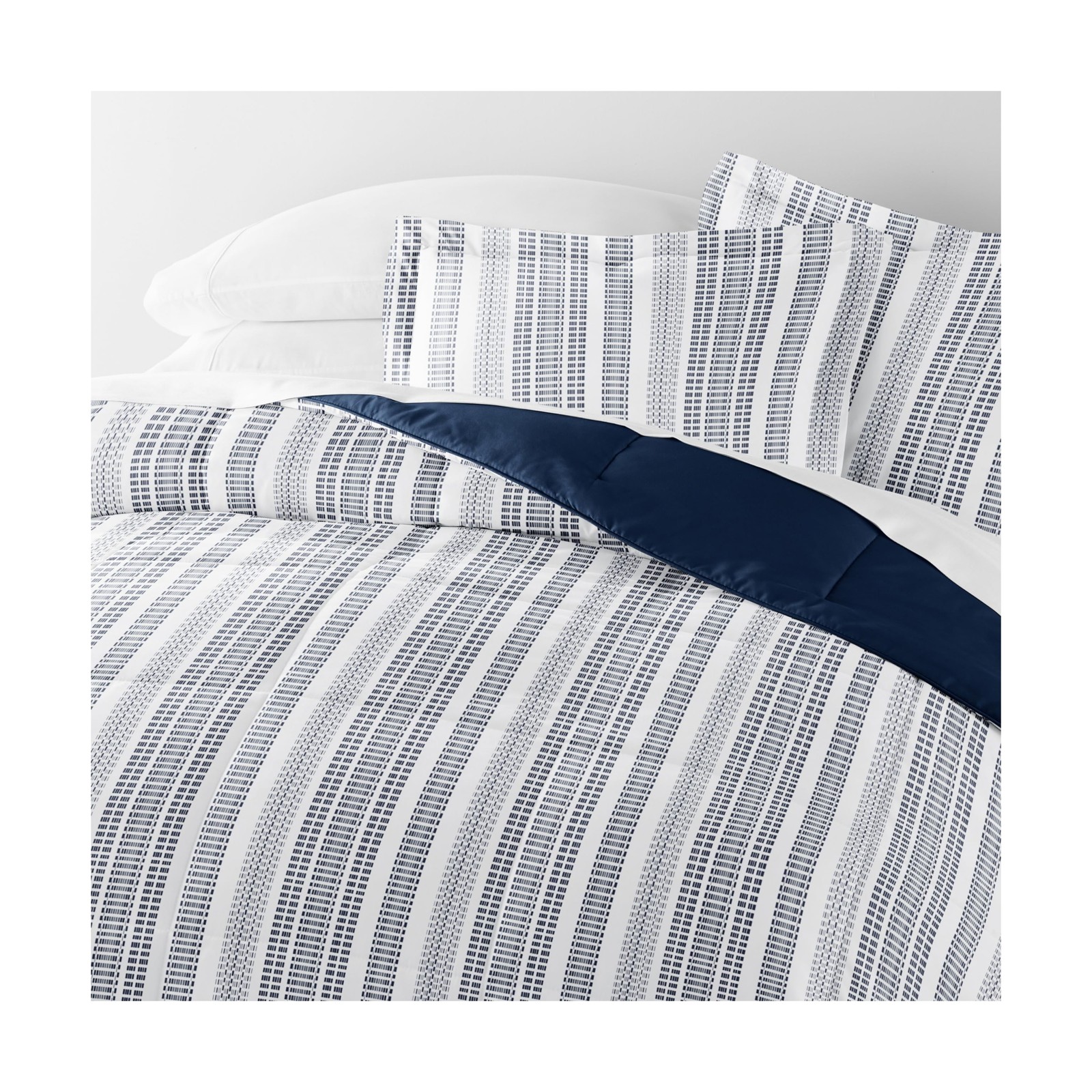 Linen Market Reversible Queen/Full Comforter Set (3 Piece) - Bring ... Fast Ship