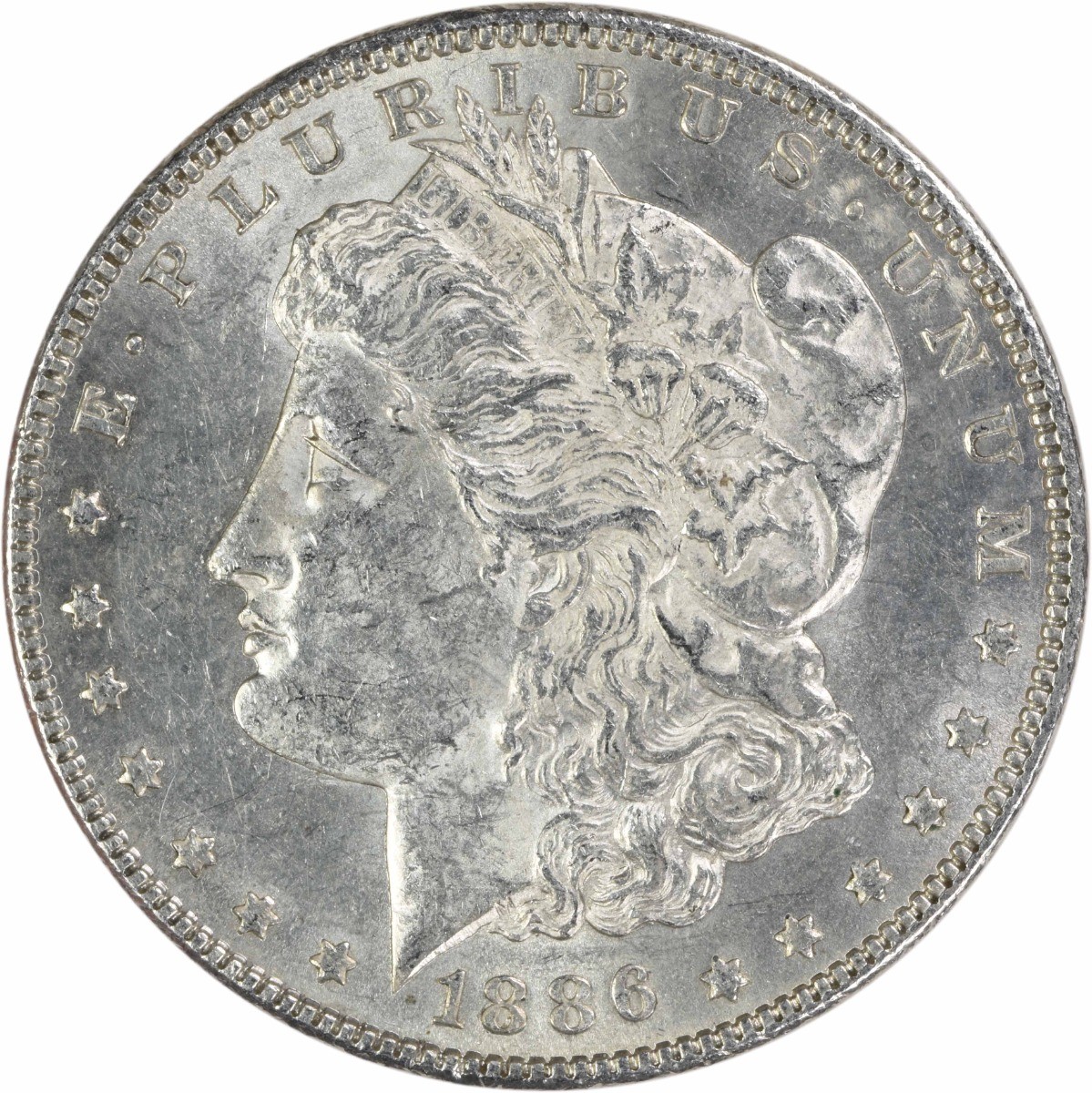 1886 Morgan Silver Dollar AU Uncertified #144
