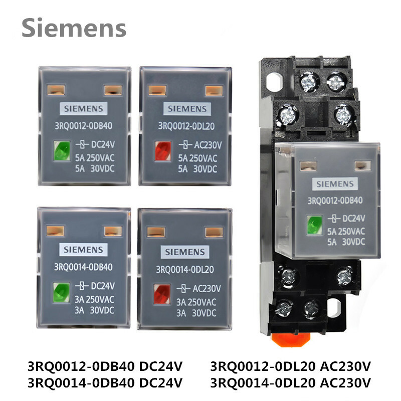 Siemens DC24V DC small relay 3RQ0012-0014-0DB40一0DL20 24VDC