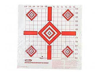 Champion Redfield Style Precision Sight-in Target 16"x16" 100/Pk 47387