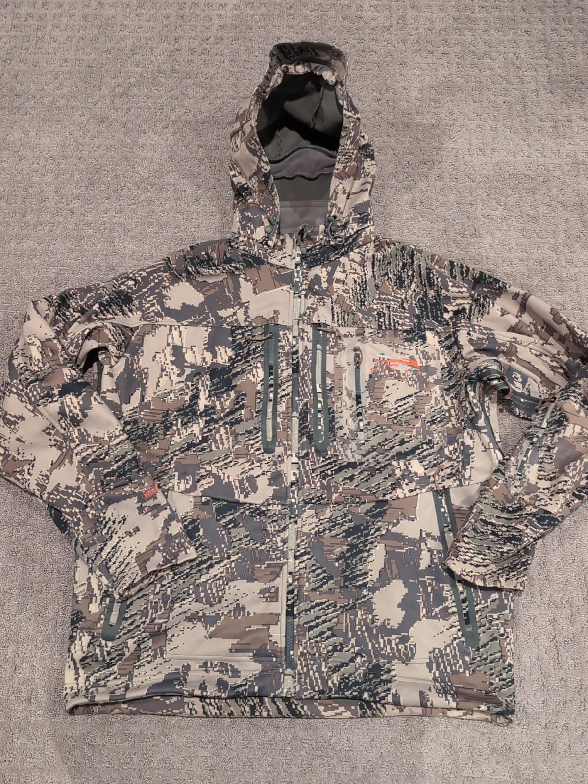 Sitka Jetstream Jacket XL Open Country Gore Windstopper Excellent Free Ship!