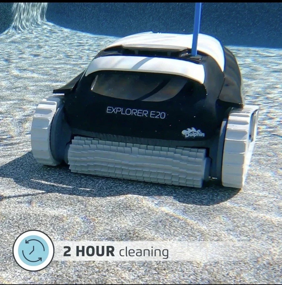 Dolphin Explorer E20 robotic pool Cleaner! New! FAST SHIPPING!