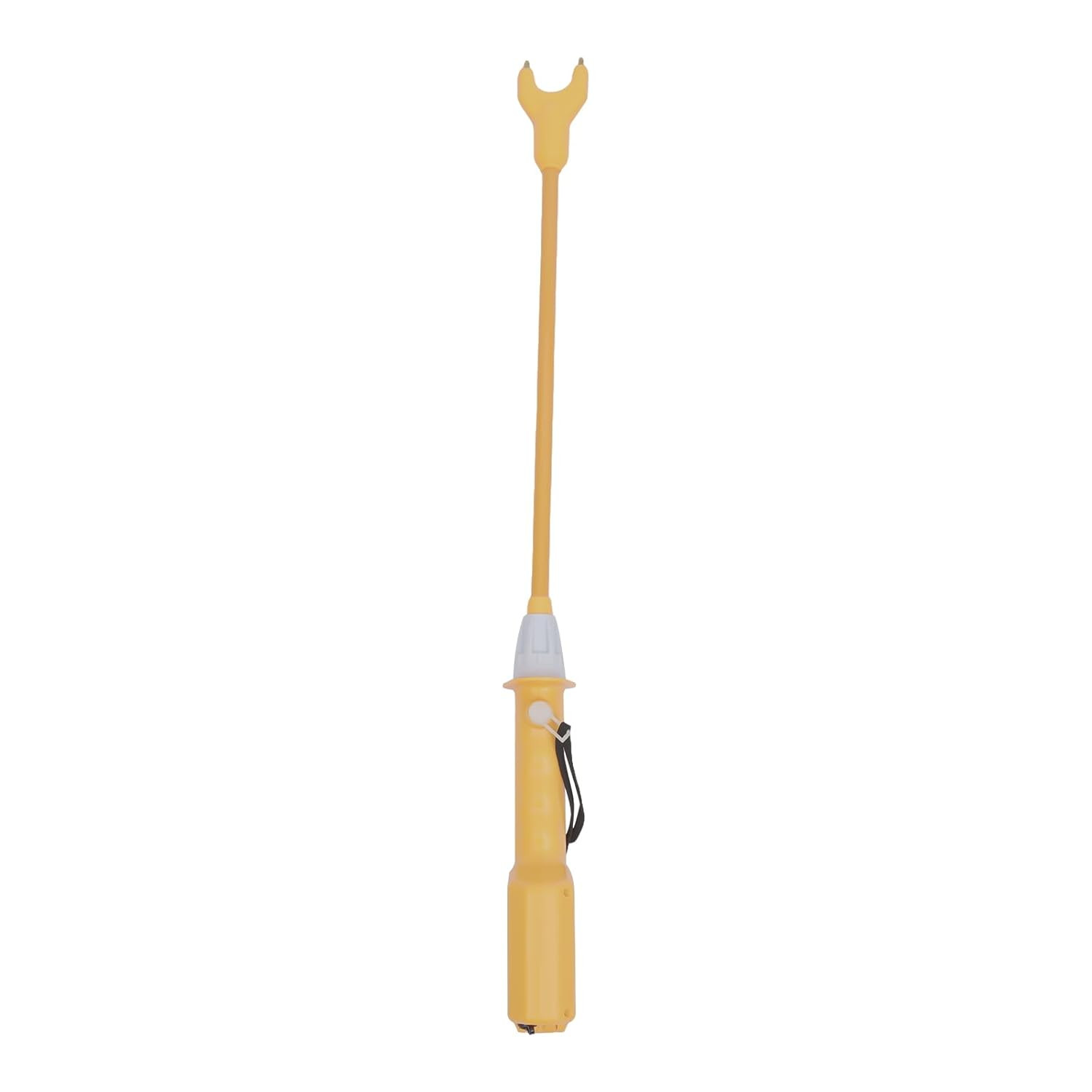 Portable Electric Livestock Prod, Rechargeable Cattle Prod Stick with LED Light