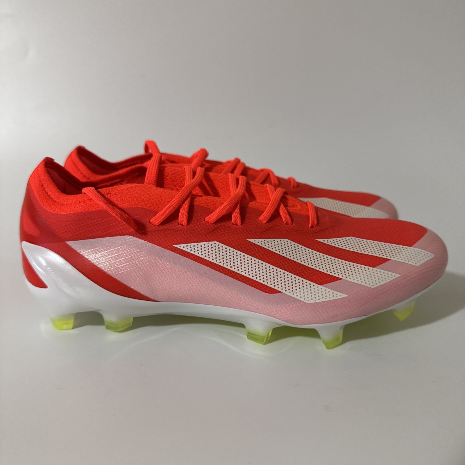 adidas Men’s 5.5/Womens 6.5 X CRAZYFAST Elite FG Soccer Cleats Red IG0593 NEW