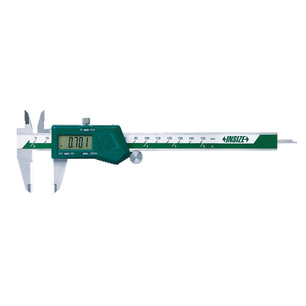 INSIZE 1193-300 Digital Caliper,SS,0-12"/0-300mm Range 408P34