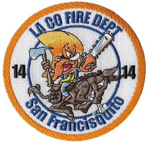 LA County Station 14 San Francisquito / Fire Patch NEW