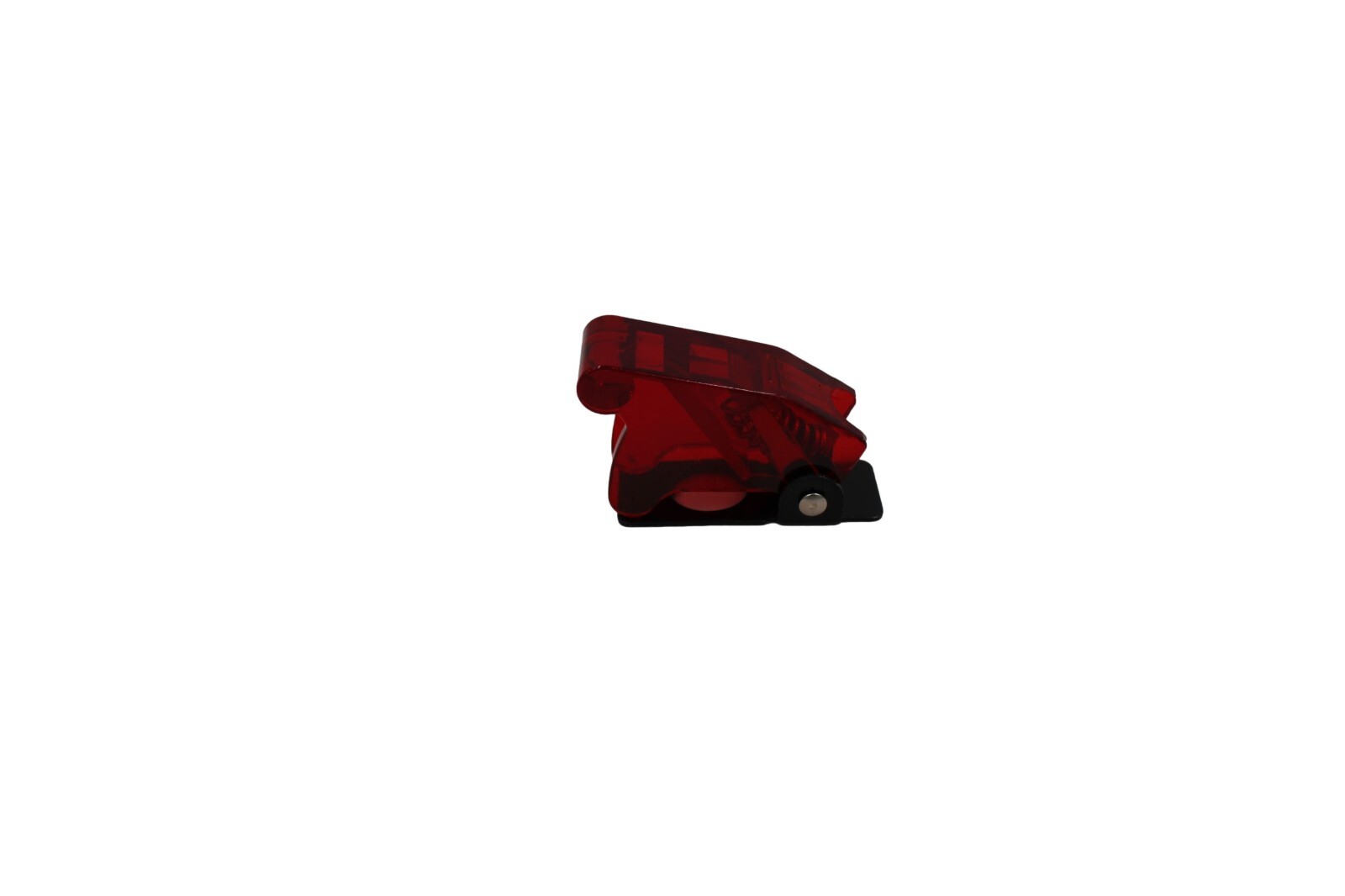 Red Toggle Switch Racing Safety Cover Guard Plastic Metal Flip