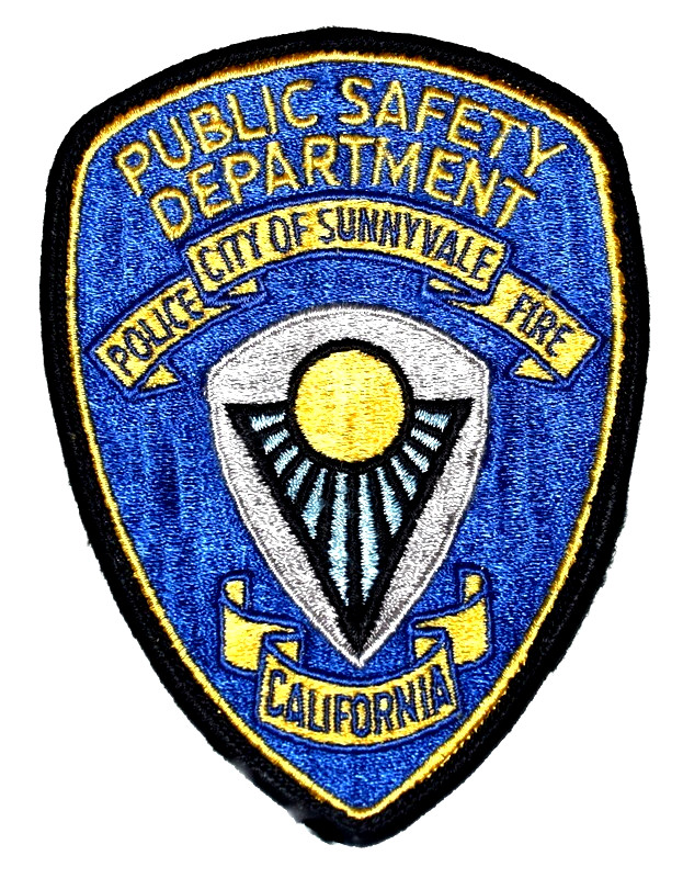 SUNNYDALE – PUBLIC SAFETY DEPARTMENT - CALIFORNIA CA Sheriff Police Patch USED