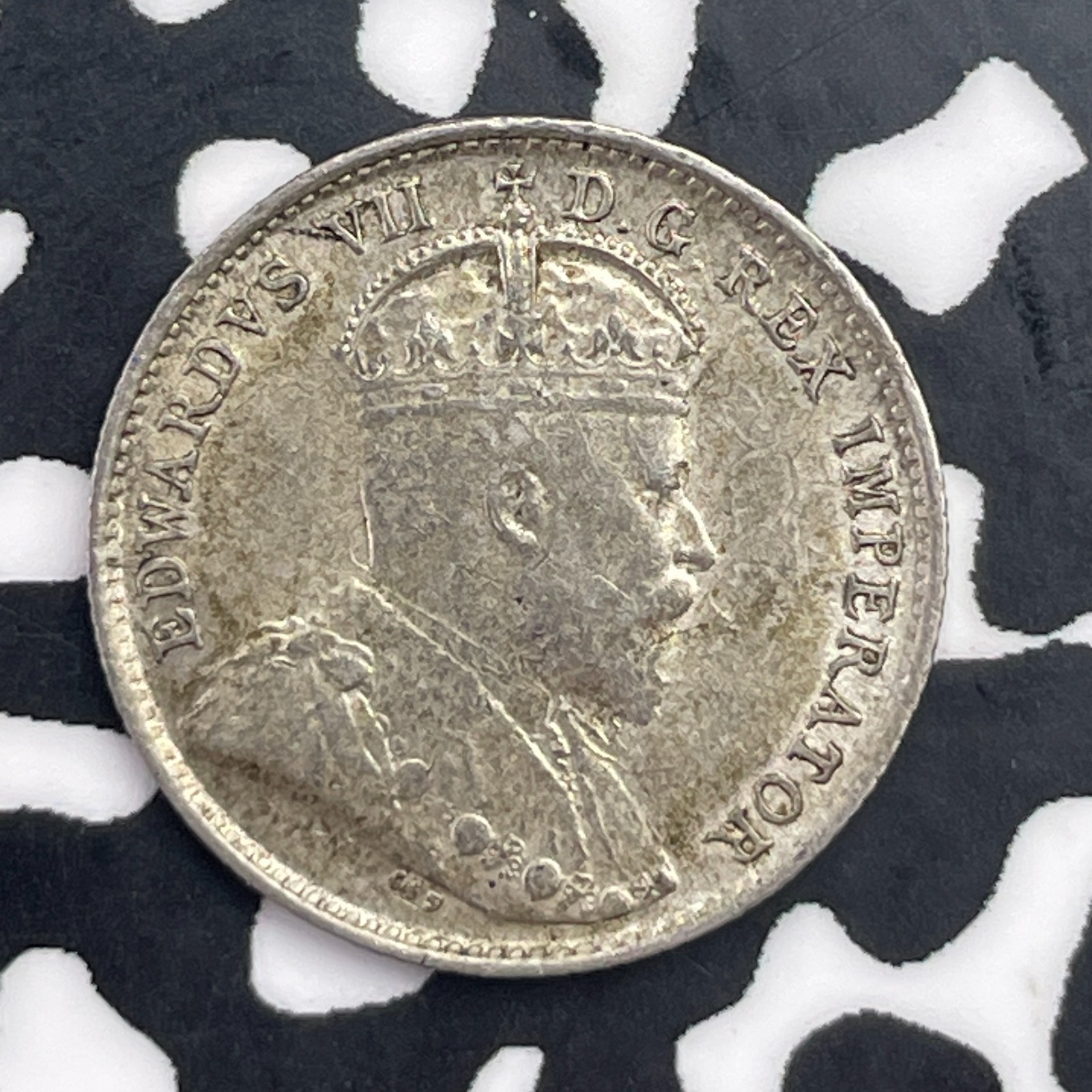 1903-H Canada 5 Cents Lot#C2053 Silver! Nice!