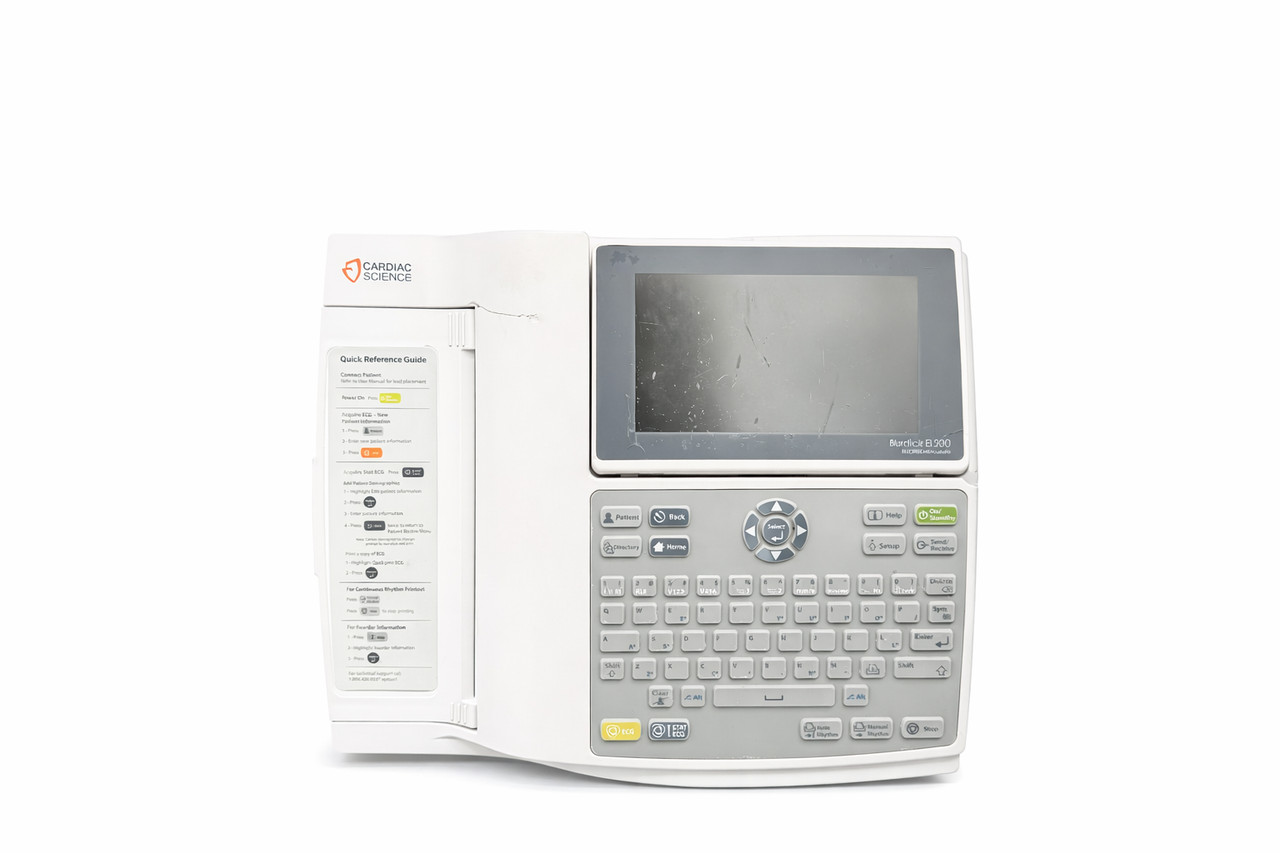 Burdick 8500 EKG with New Cable