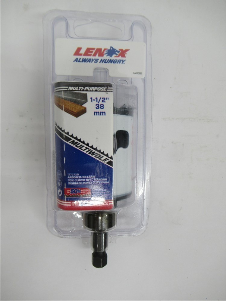 Lenox 1772729 1-1/2" Speed Slot Bi-Metal Hole Saw