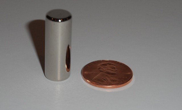 Neodymium Rare Earth Magnets N52 Grade 3/8" x 1" Cylinder-Extremely Powerful-New