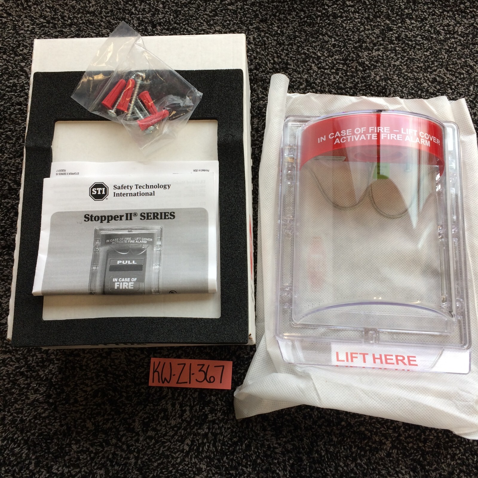 Safety Technology International, Inc. STI-1150 Stopper II with Horn Flush Mount