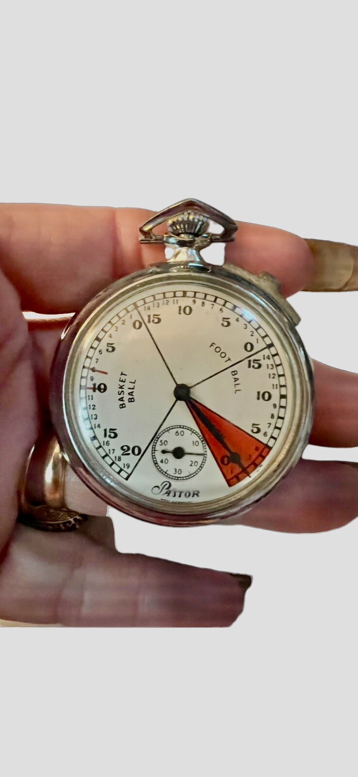 Vintage Astro Brand Sports Stopwatch Working Condition