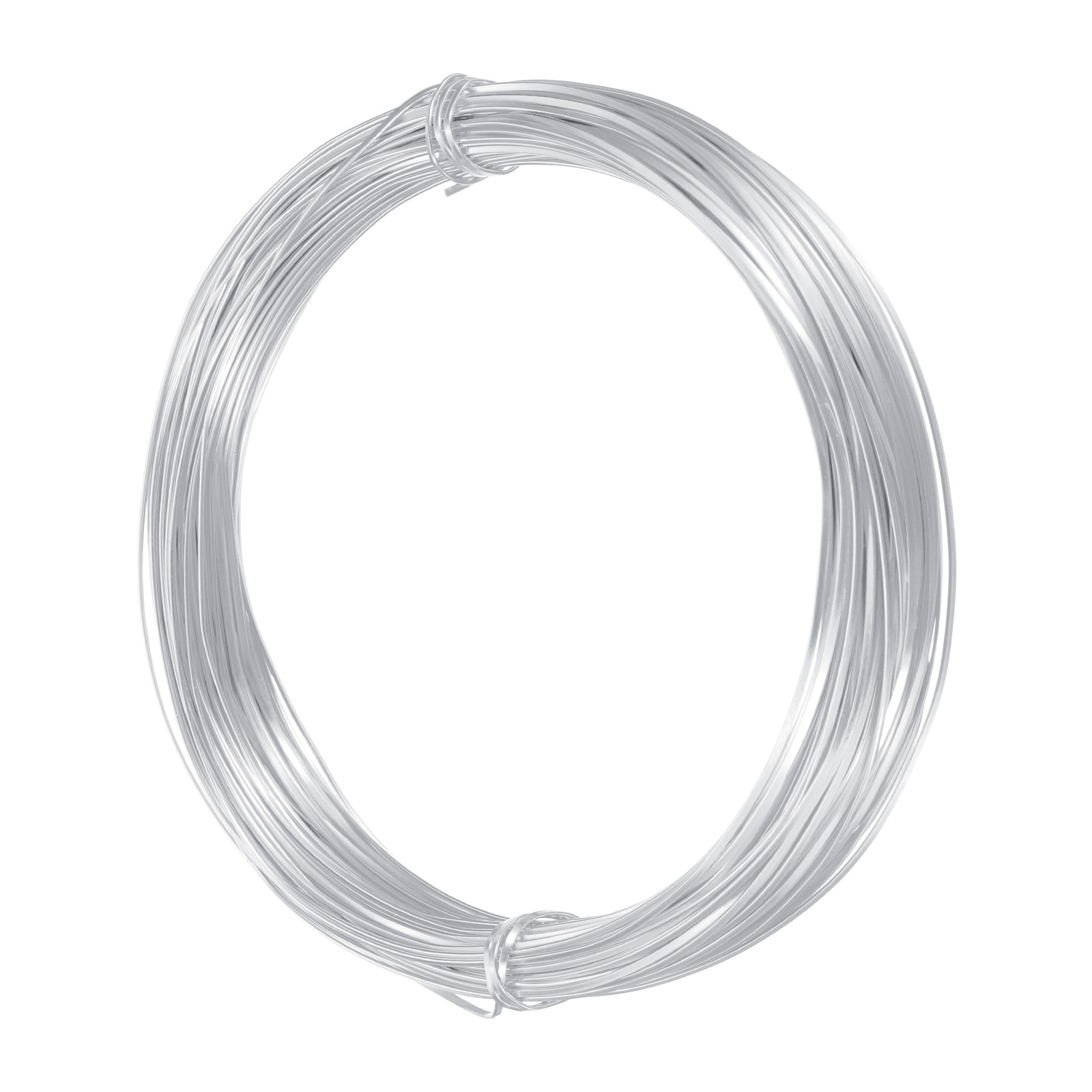1mm Aluminum Craft Flat Wire,98Ft 0.5mm Thickness Armature Wire, Silver Tone