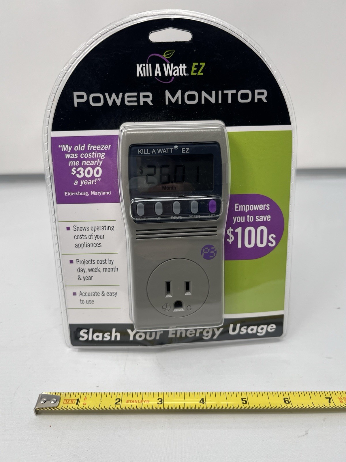 FACTORY SEALED Kill A Watt EZ P3 Intl Electricity Usage Monitor P4460 NEW NIP
