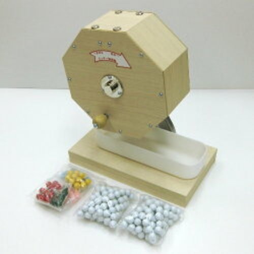 Garapon Wooden Lottery Device Wheel Machine 250 Balls Special saucer