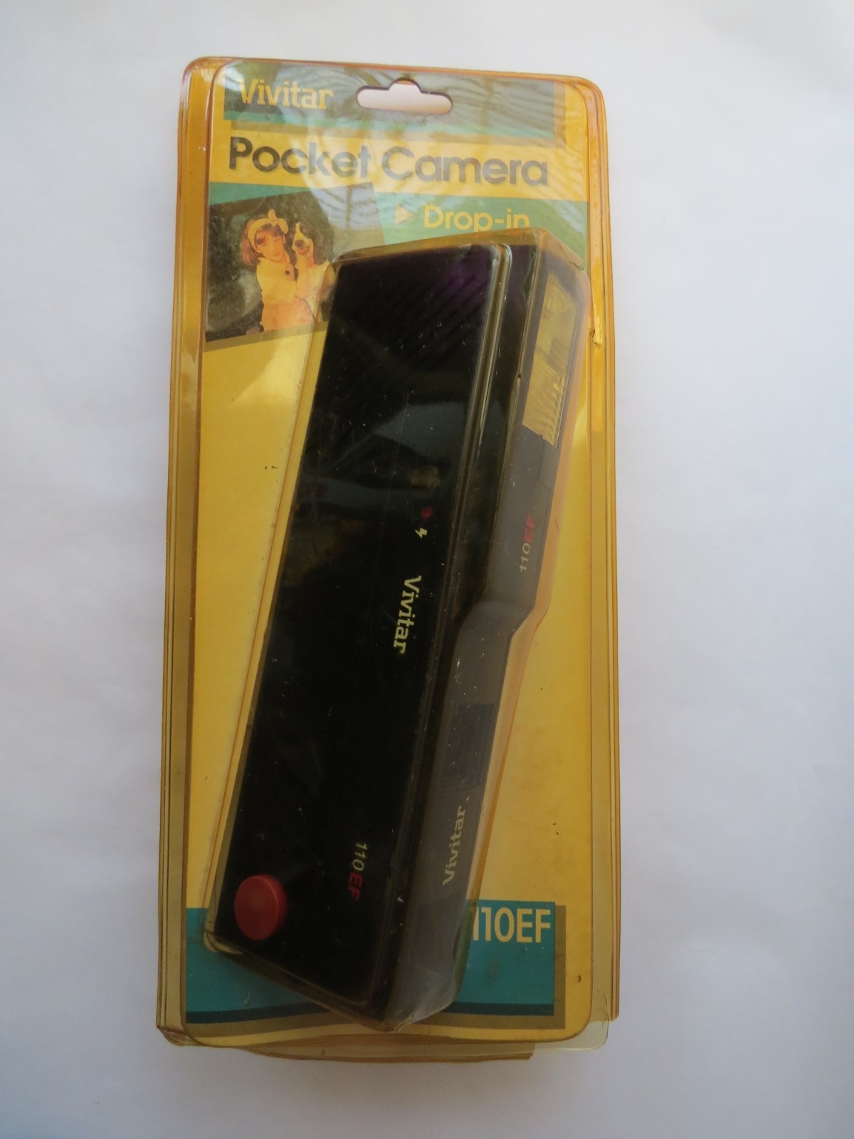 NEW Vintage Sealed 1994 Vivitar 110EF Pocket Camera Drop-In Film Load with Flash
