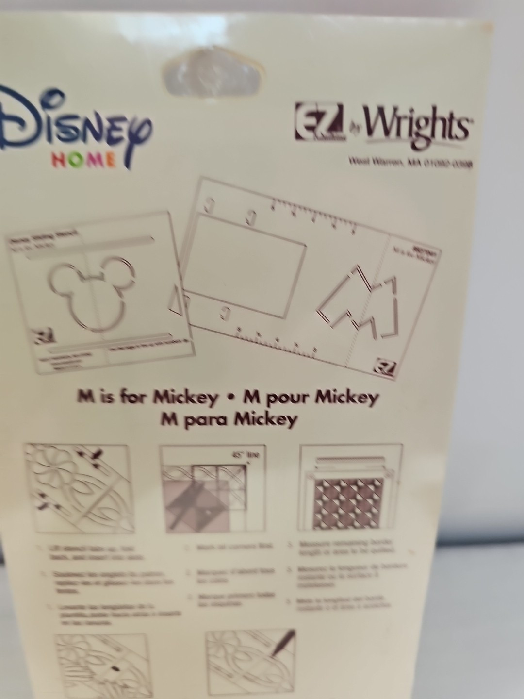 Disney Home Mickey Sliding Stencil Crafts