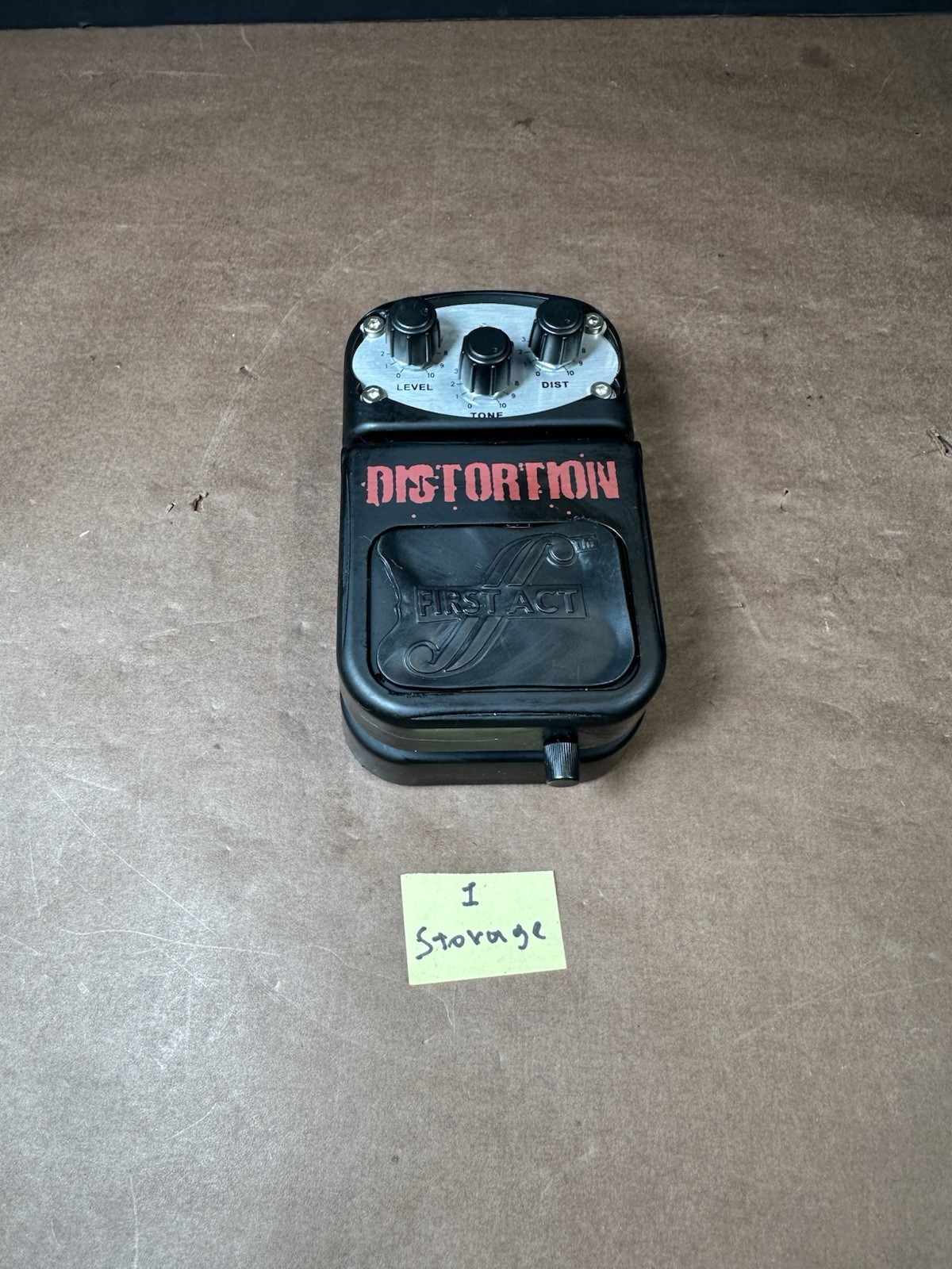FIRST ACT # MX510 GUITAR EFFECT DISTORTION PEDAL - Ships Fast!