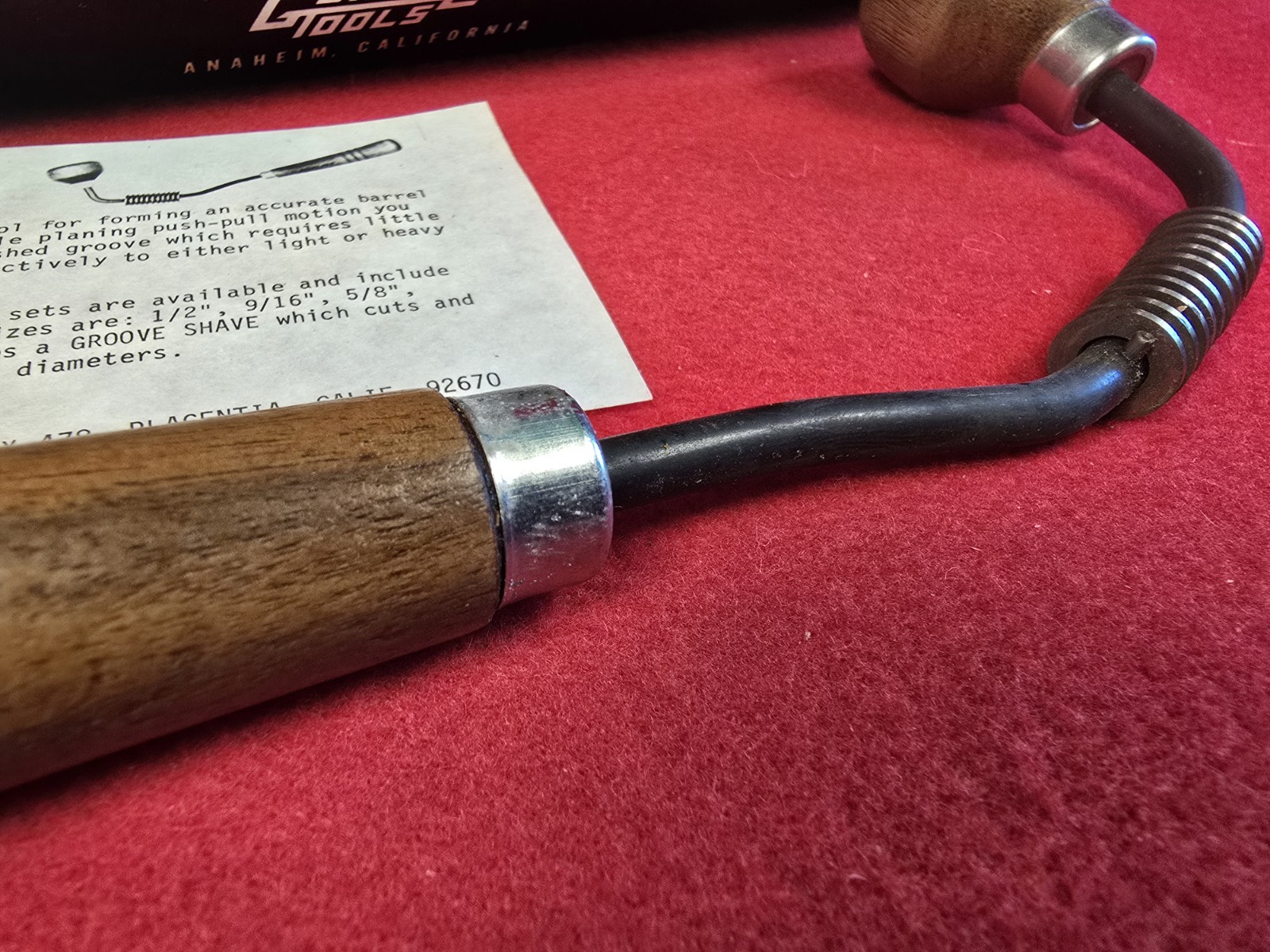 Gunline Tools 1/2 Barrel Bedding Tool