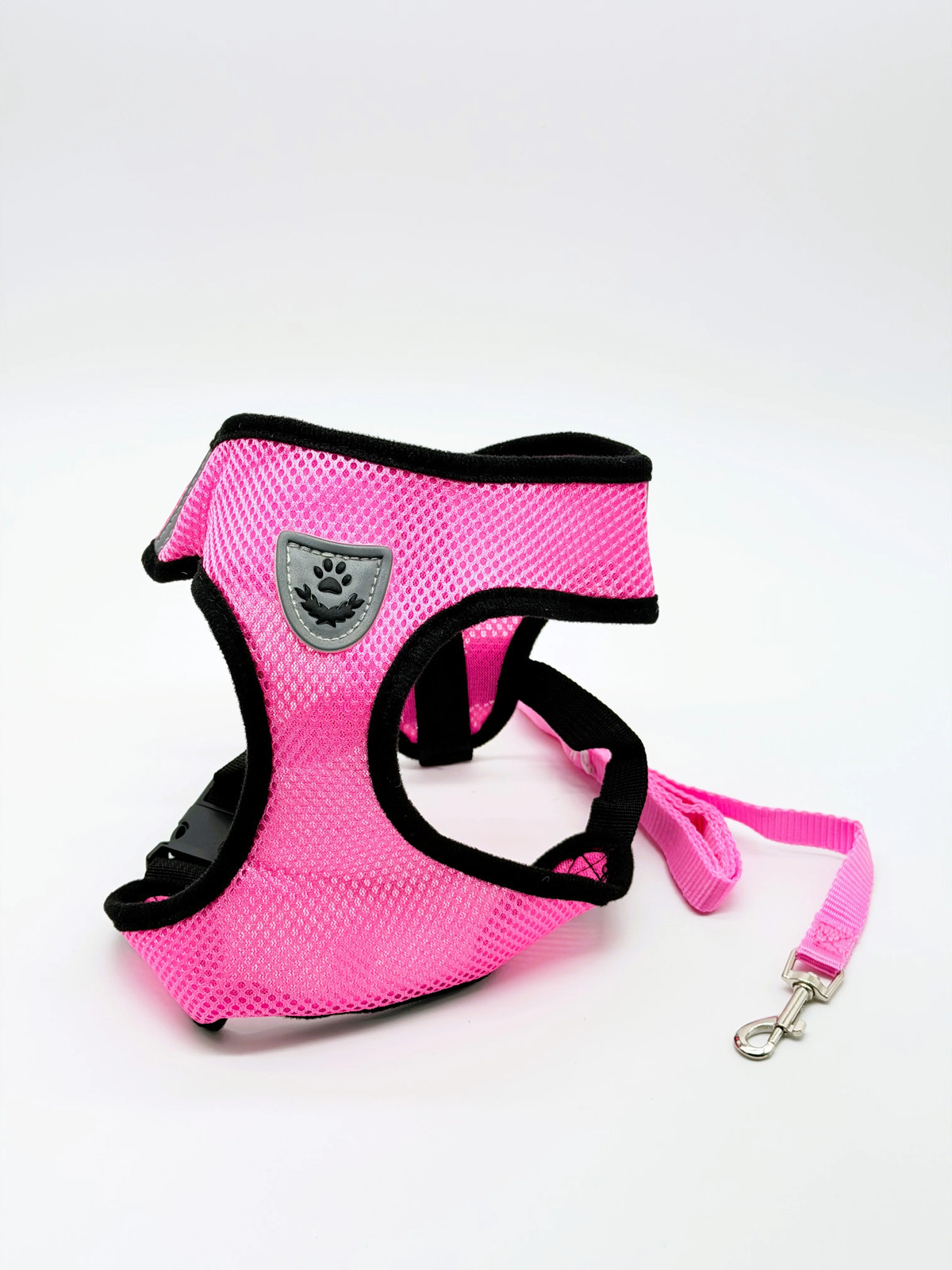 Step-In Small Dog Harness and Leash Set