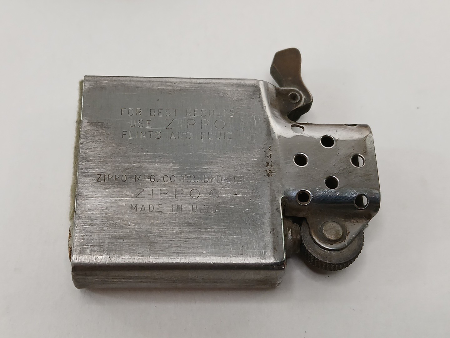 1970 Zippo Lighter - Engraved "JIM"