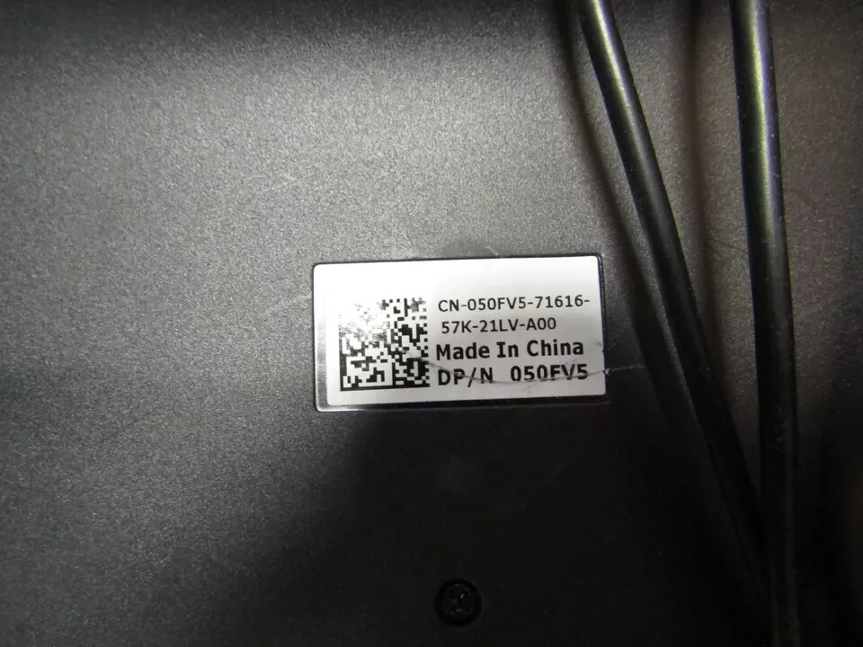 50FV5 KEYBOARD USB DELL 104 KEY KB113
