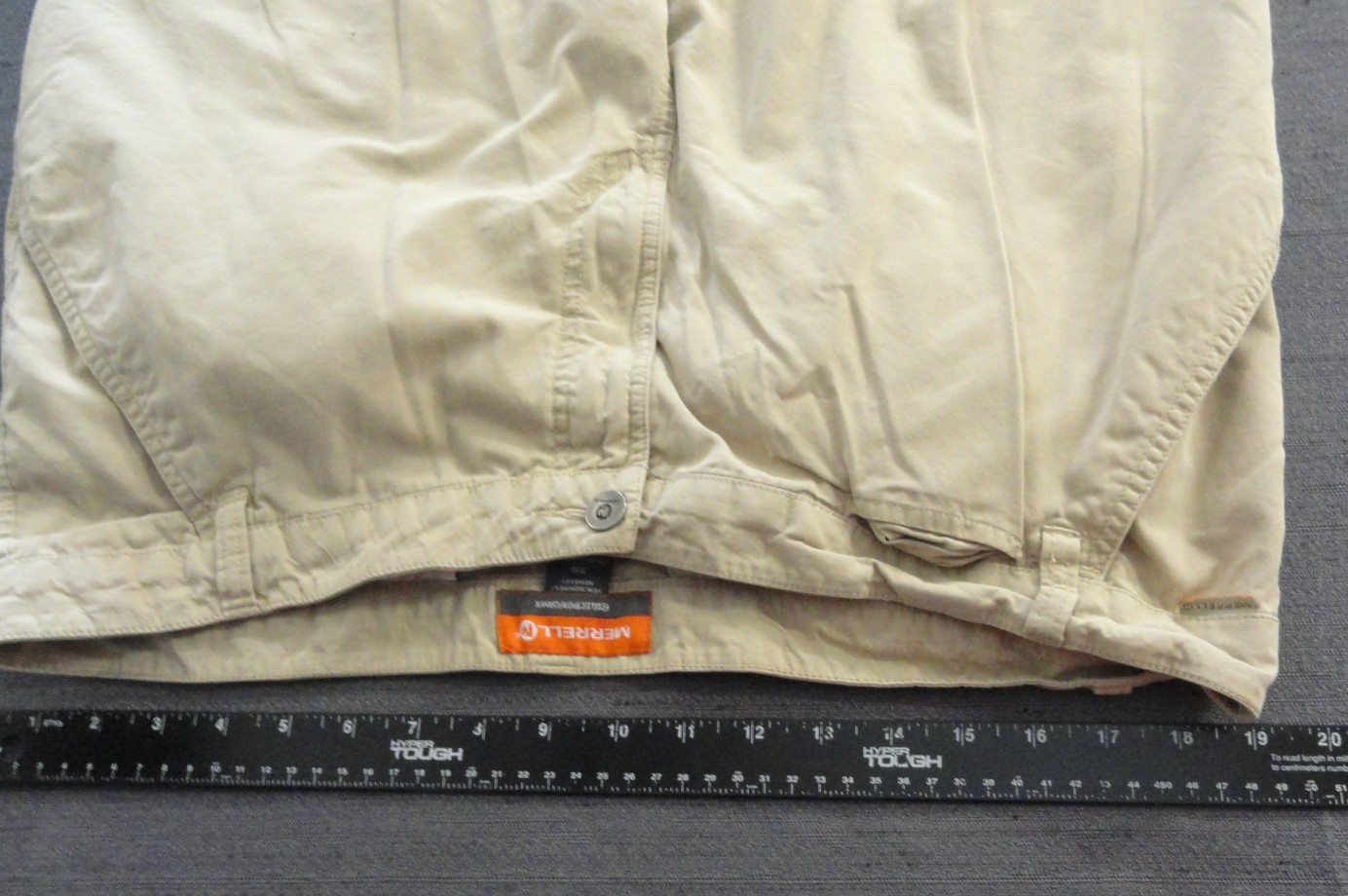 MERRELL SELECT PERFORMIX KHAKI PANTS 5 POCKET SIZE 38X31