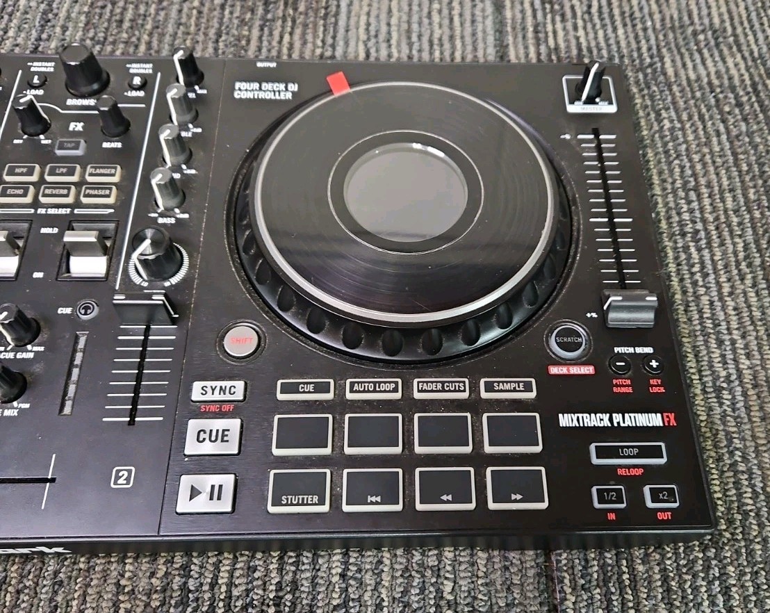 Numark Mixtrack Platinum FX Four Deck DJ Controller