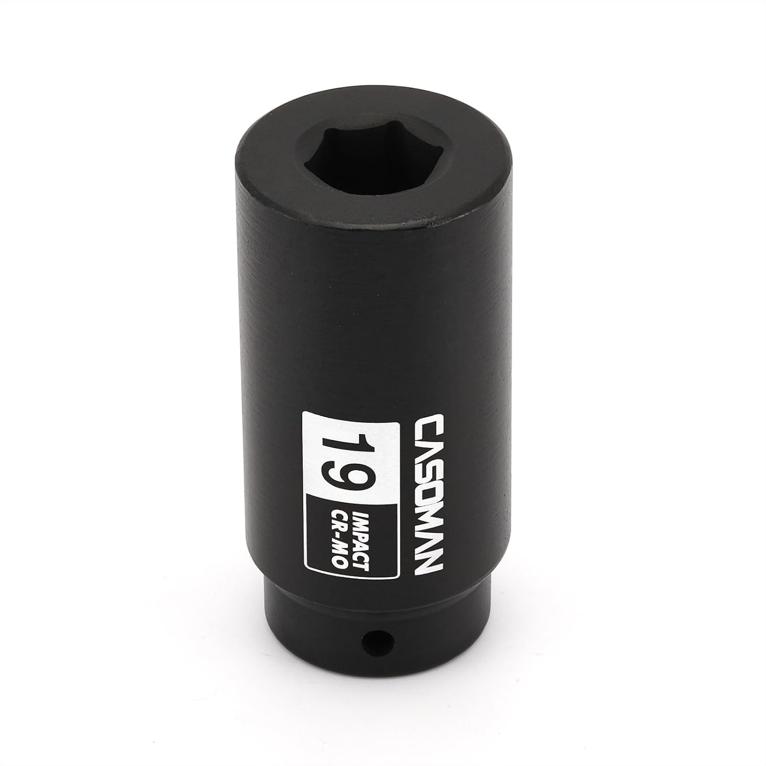 CASOMAN 1/2"Drive 19mm Crank Bolt Socket for Honda, Harmonic Balancer Socket, 3