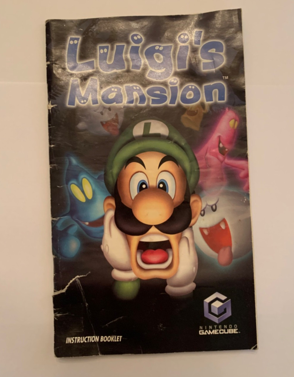 Luigi's Mansion (GameCube 2001) *Manual Only* Instruction Booklet