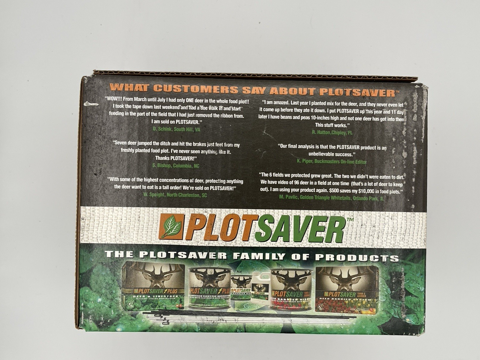 PlotSaver Deer Barrier System - 1 Acre Kit - [New in Box]