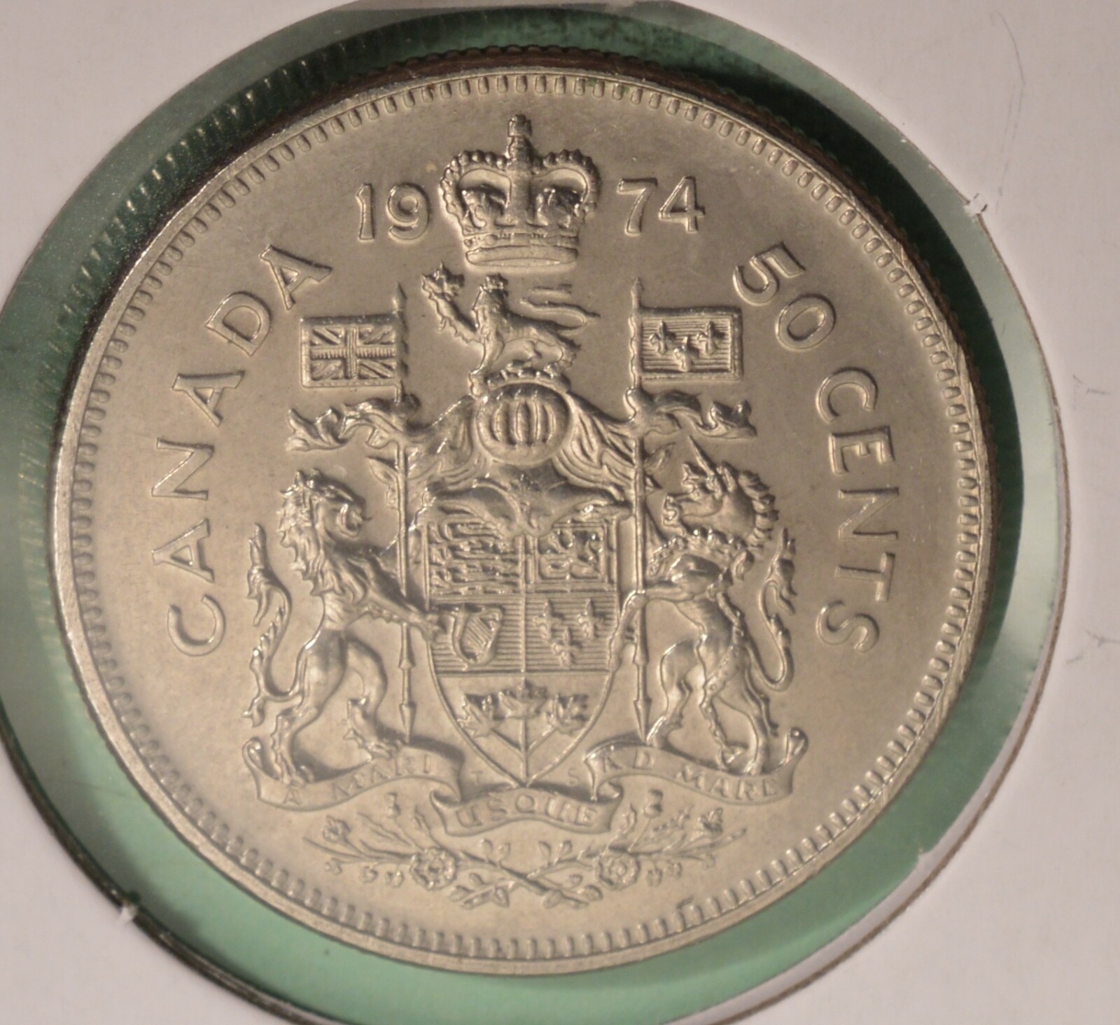 1974 - Canada Fifty Cents  - 🇨🇦    - INV# B-50