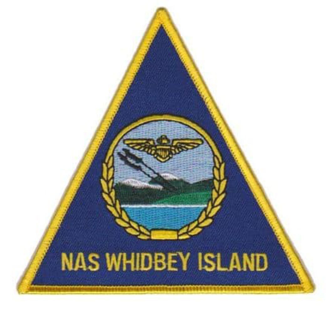 NAS Whidbey Island Patch – Sew On, 4 in