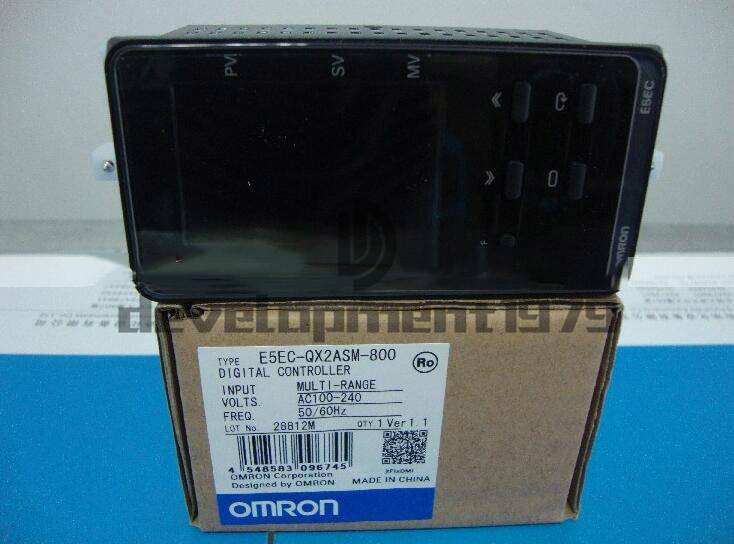 One Omron E5EC-QX2ASM-800 100-240VAC Temperature Controller New
