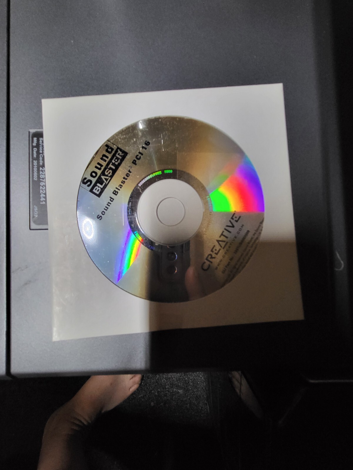 Creative Labs Soundblaster PCI 16 Setup Install Driver Wizard CD Disk