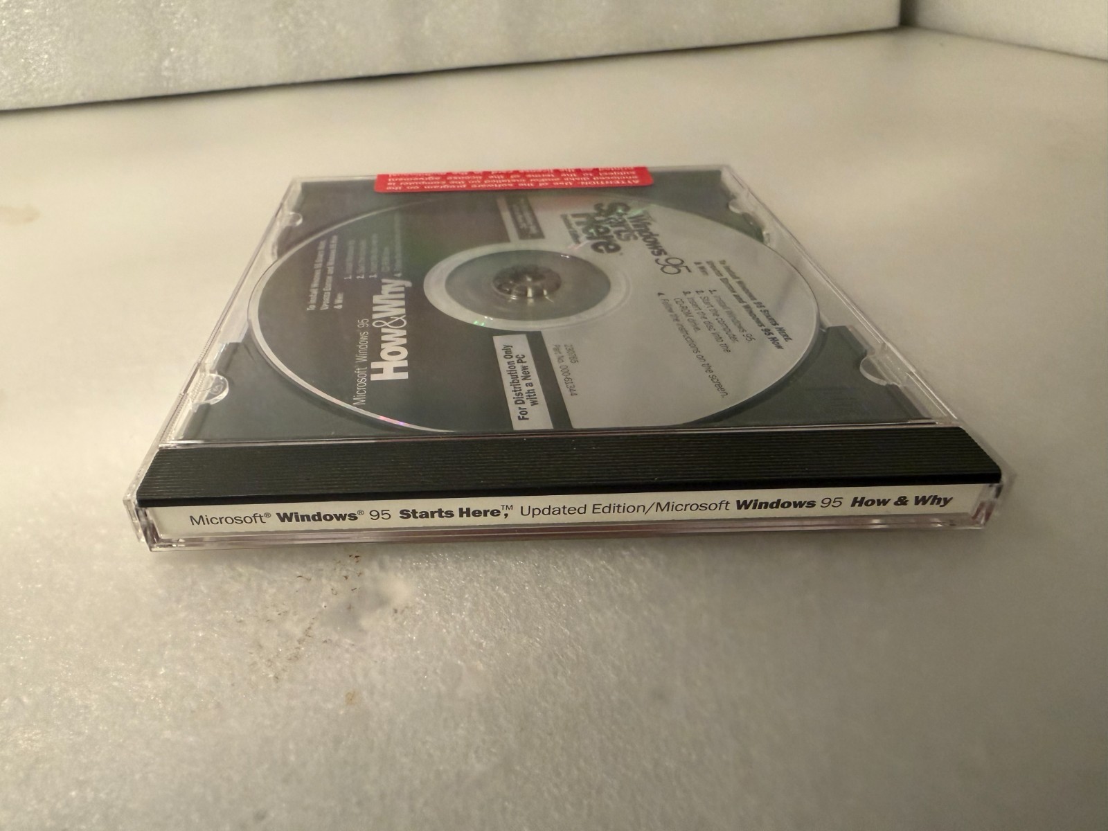 Microsoft Windows 95 Starts Here, Updated Edition/MS Windows 95 How & Why CD-ROM
