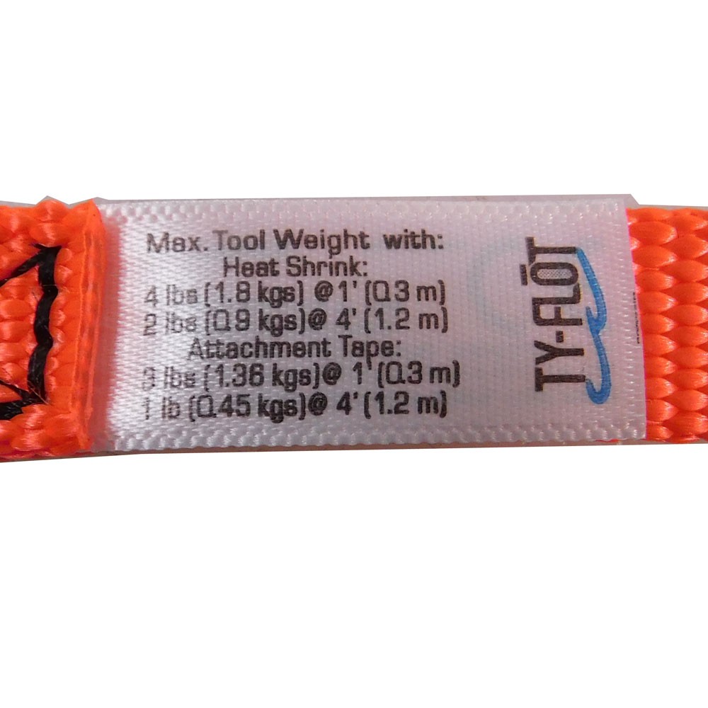 (Lot 100) NEW Ty-Flot DRSMOR D-Ring Web Attachment Tool Tether Lanyard .5"