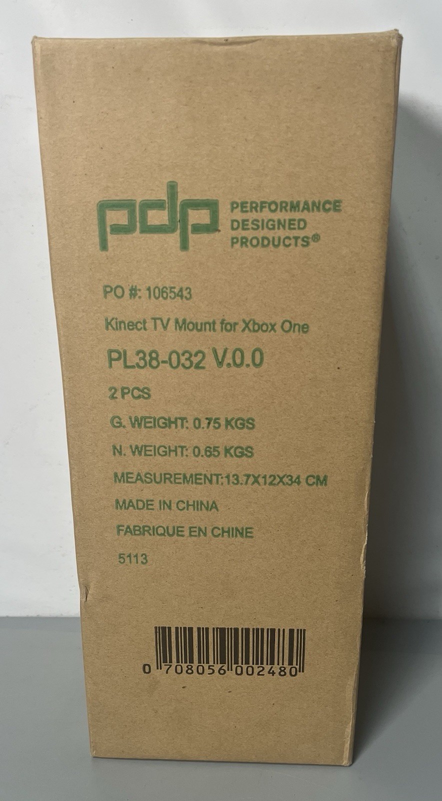PDP Gaming Kinect TV Mount for Xbox One BRAND NEW